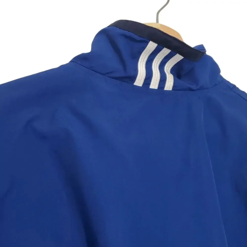 Adidas | Y2K Era Early 2000s Oversized Zip Up Climaproof Windbreaker Jacket